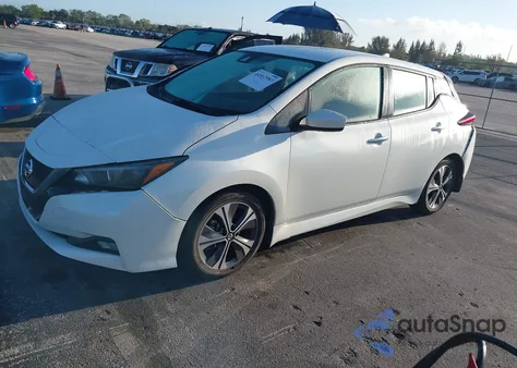 2021 Nissan Leaf Sv 40 Kwh from USA, damaged, VIN 1N4AZ1CV3MC556353
